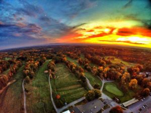 An Aerial View of the Town of Colonie Golf Course, Schenectady, NY