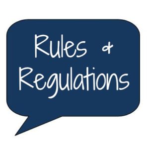 New Rules & Regulations