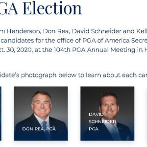 PGA Secretary Candidates